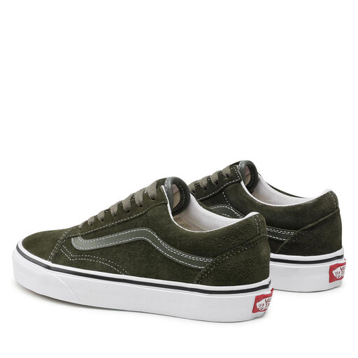 Vans old skool olive suede clearance