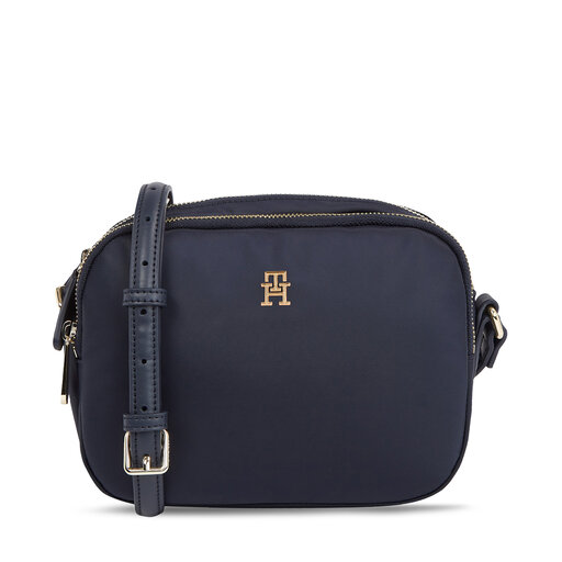 Bolso Tommy Hilfiger Poppy Th Crossover AW0AW15638 Azul marino