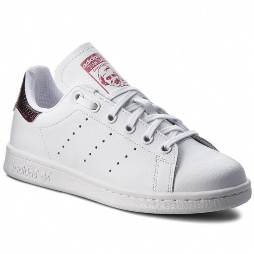 Buty adidas Stan Smith J B37186 Ftwwht Ftwwht Tramar eobuwie .pl