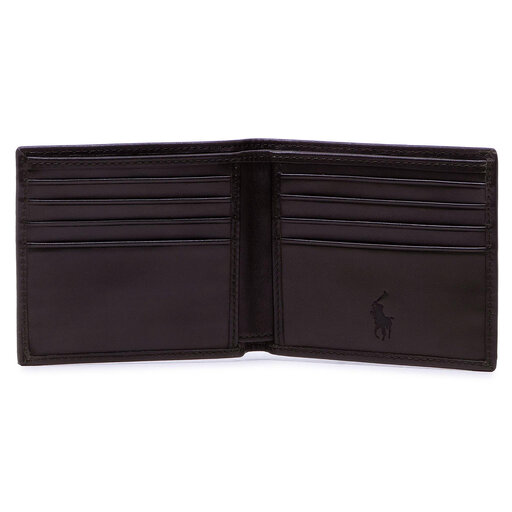 Portefeuille homme ralph on sale lauren cuir noir