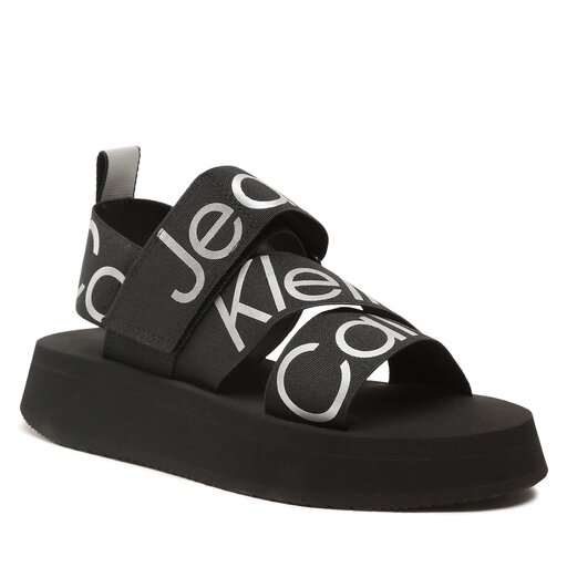 Sandalen Calvin Klein Jeans Prefersato Sandal Webb YW0YW01071 Schwarz