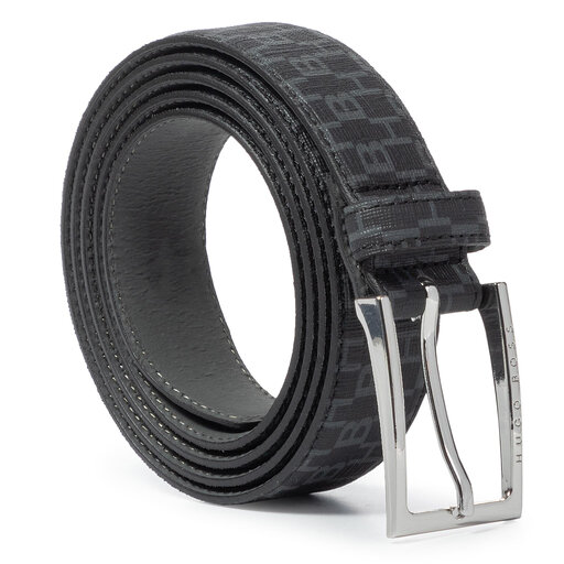 Cintura Da Uomo Boss Ceddy 50408103 Nero - Foto 12