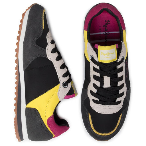 Zapatillas Pepe Jeans Verona W Traveller PLS30901 Negro zapatos.es
