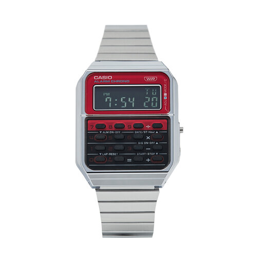 Годинник Casio Vintage CA-500WE-4BEF Срібний | evzuttya.com.ua