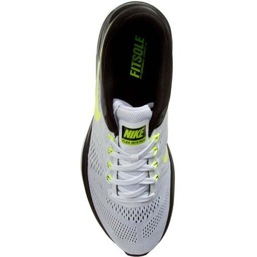 aeronave Enfermedad infecciosa preocupación Zapatos Nike Flex 2016 Rn 830369 101 White/Volt/Black • Www.zapatos.es