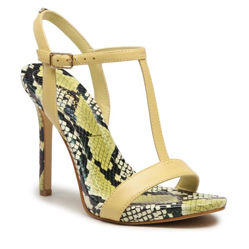 Sandali Guess Facy FL6FAC LEA03 Giallo