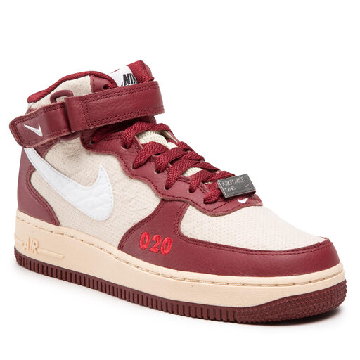 Zapatos Nike Air Force 1 Mid DO7045 Red/White/Pearl White