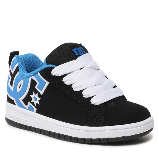 Black and blue dc shoes on sale