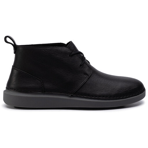 Tronchetti Clarks Hale Lo. 261409604 Black Leather escarpe