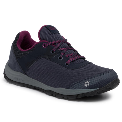 Halbschuhe Jack Wolfskin Kiwi Low K 4032332 Dark Blue Purple