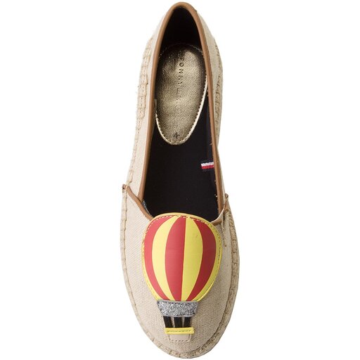 Espadrilles Tommy Hilfiger Patch Espadrille Balloon FW0FW03549