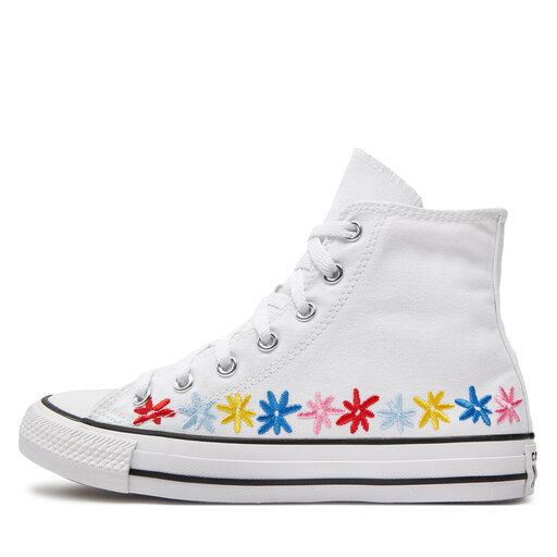 Sneakers aus Stoff Converse Chuck Taylor All Star Floral A06311C WeiB eschuhe