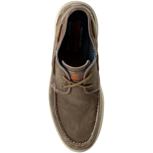 P buty Skechers Melec 64664 LTBR Lt. Brown eobuwie .pl