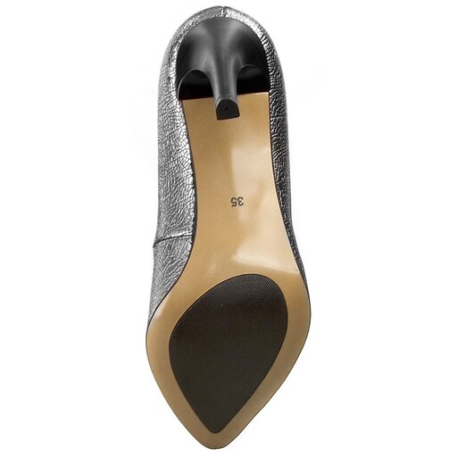 Szpilki QUAZI 70637-1 Srebrny | eobuwie.com.pl