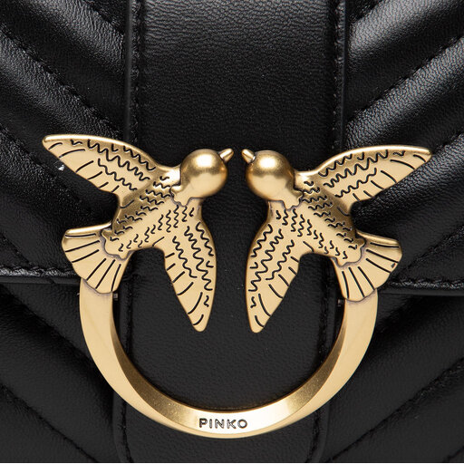 Torebka Pinko Love Mini Icon Chevron Cl AI 22-23 PLTT 1P22UJ A03Z