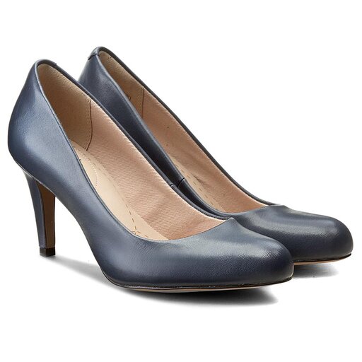 Clarks carlita cove clearance navy