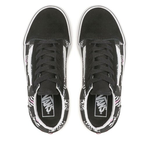 Sneakers aus Stoff Vans Old Skool VN0A7Q5FBMA1 Zebra Daze Black