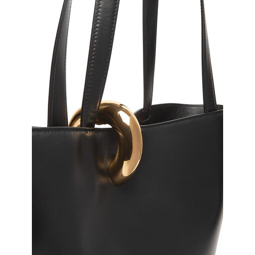 Torebka JACQUEMUS La Bambola Moyen 251BA4123000 Czarny