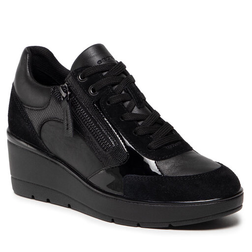 Sneakers Geox D Ilde B D16RAB 08522 C9999 Noir