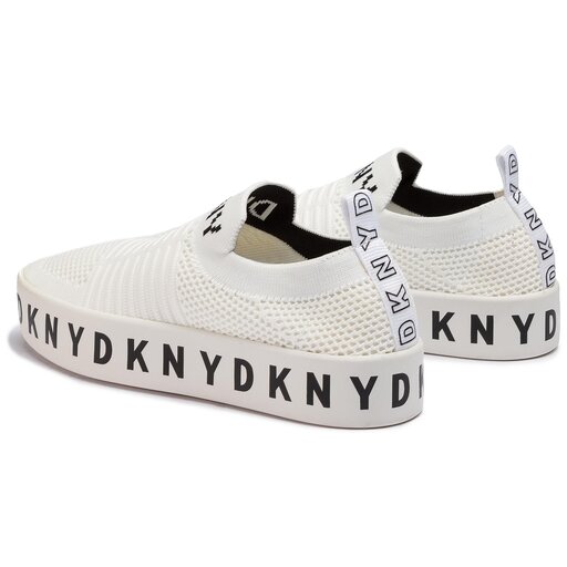 Sneakers aus Stoff DKNY Brea K4800741 WeiB eschuhe
