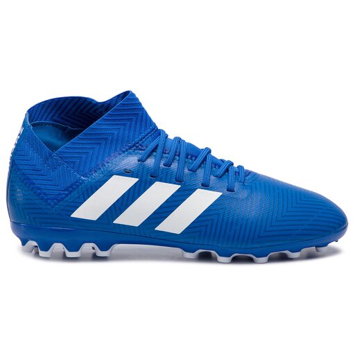 Chaussures de football adidas Nemeziz 18.3 Ag J CG7164 Bleu chaussures