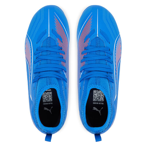 Взуття для футболу Puma Ultra 6 Match Fg/Ag Jr 108515 01 Голубий
