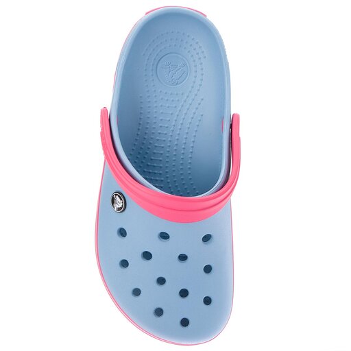 Crocs chambray blue paradise pink outlet