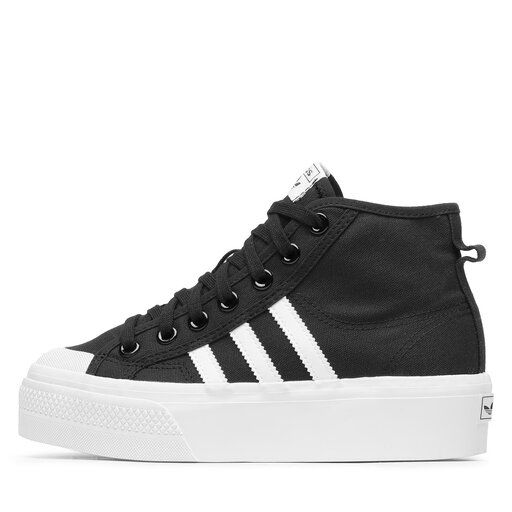 Sneakers adidas Nizza Platform Mid W FY2783 Schwarz