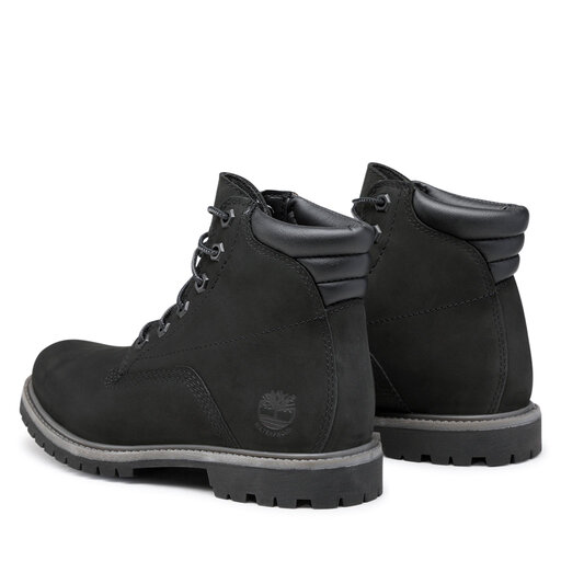 Trapery Timberland Waterville 6in Basic Wp TB0A17VM0011 Black Nubuck