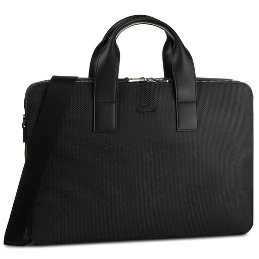 Сумка для ноутбука Lacoste Computer Bag NH2921CE Чорний | evzuttya