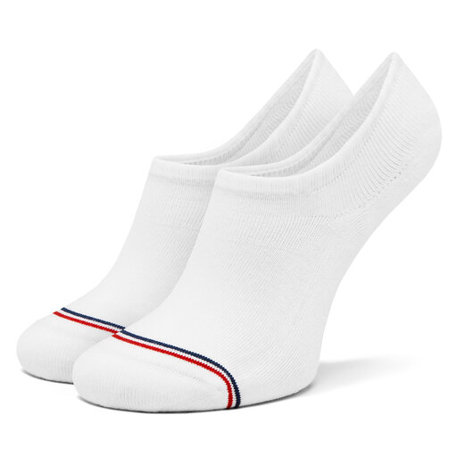 Pack de 2 pares de calcetines tobilleros Tommy - blanco - Tommy Hil