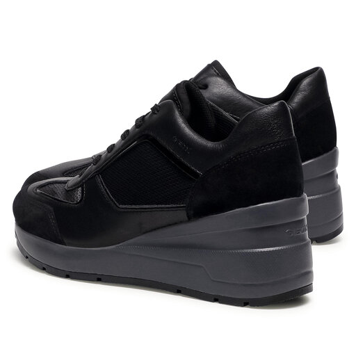 Laisvalaikio batai Geox D Zosma A D028LA 08522 C9999 Black • Www.eavalyne.lt