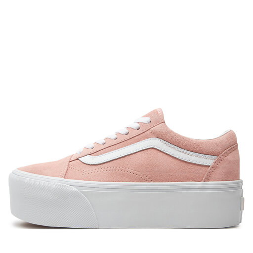 Sneakers aus Stoff Vans Old Skool Stackform VN0009PZCHN1 Rosa