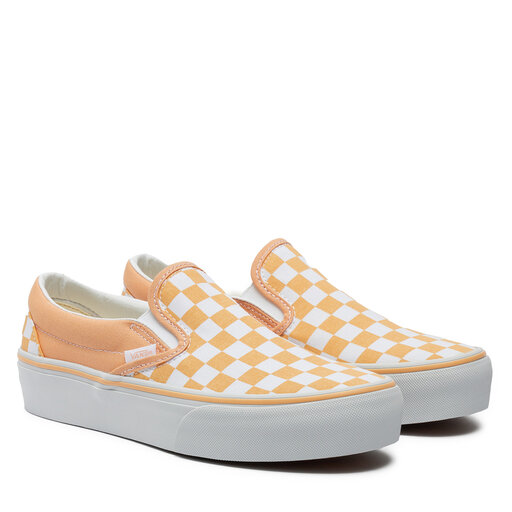 Sneakers aus Stoff Vans Classic Slip On Platform VN00018EAAS1 Beige eschuhe