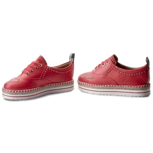 Espadryle LOVE MOSCHINO JA10253G05JA0500 Czerwony | eobuwie