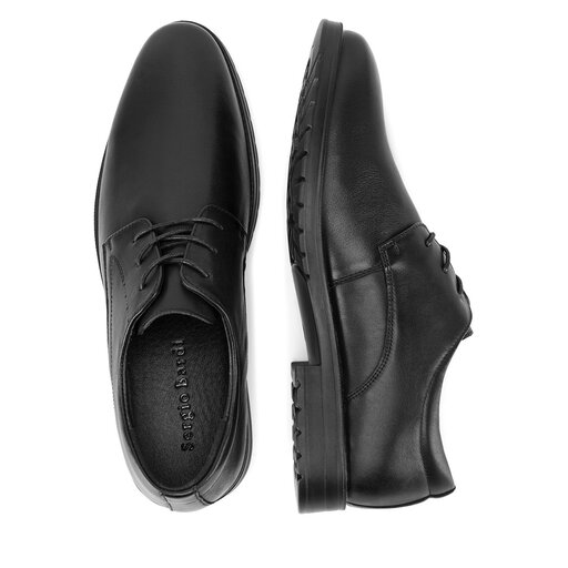 Uby spick&span⭐︎メタリックビスチェ⭐︎黒Ｆ Półbuty Sergio Bardi MF1635-2 Czarny | eobuwie.com.pl