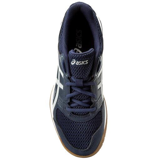 Buty Asics Gel Rocket 8 B706Y Indigo Blue Silver White 4993