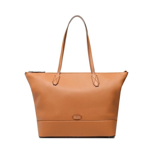 Handtasche Lancel Ew Zip Tote Bag A1209020TU Camel eschuhe