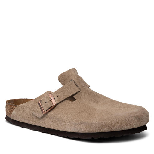 Шльопанці Birkenstock Boston Bs 0560771 Бежевий | evzuttya.com.ua