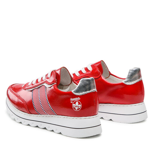 Rieker Donne L3317 - Scarpe Basse E Comode Con Lacci, Suola Plateau E Tacco Piatto 3,7 Cm - Perfette Per Il Tempo Libero