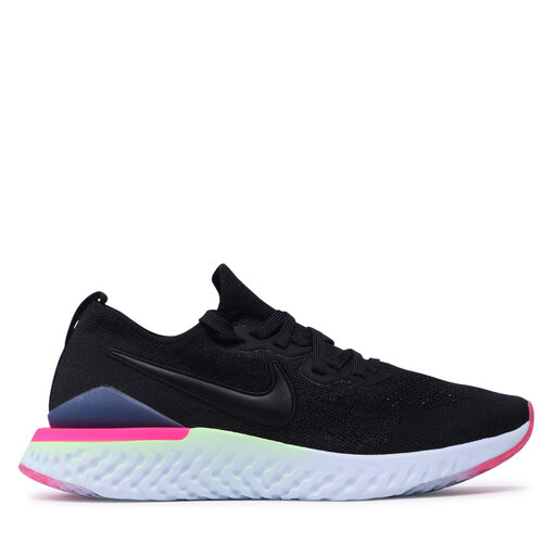 Nike epic react flyknit all black top
