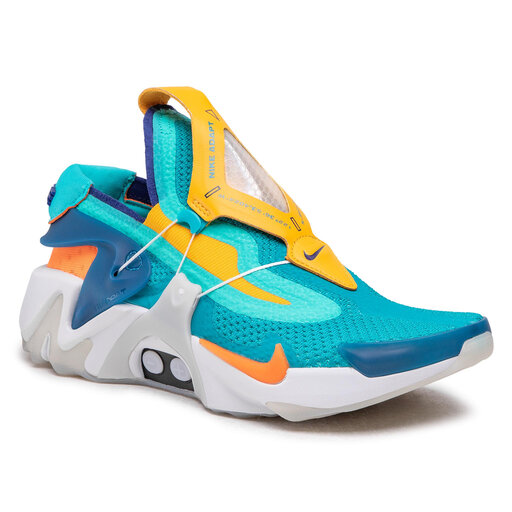 Schuhe Nike Adapt Huarache CT4092 300 Hyper Jade Total Orange eschuhe