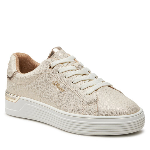 s oliver schuhe gold