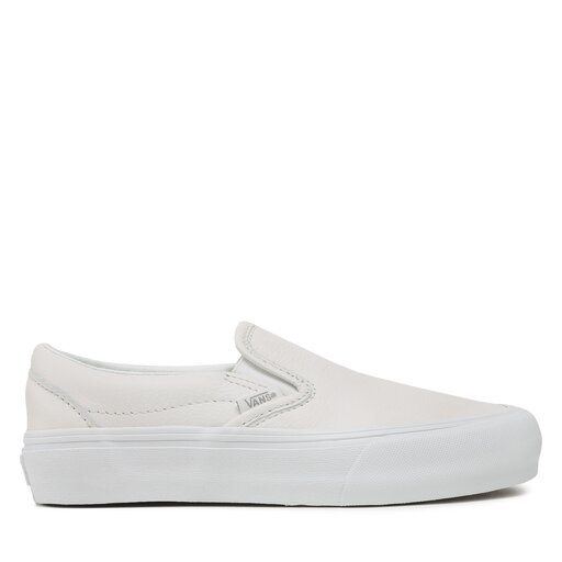 Leather grey vans cheap