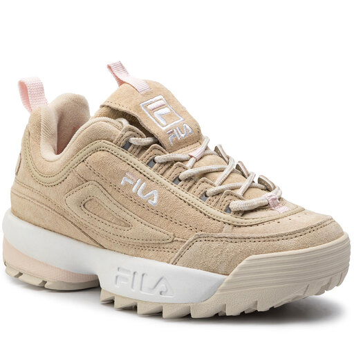 Fila disruptor s low cheap wmn feather gray