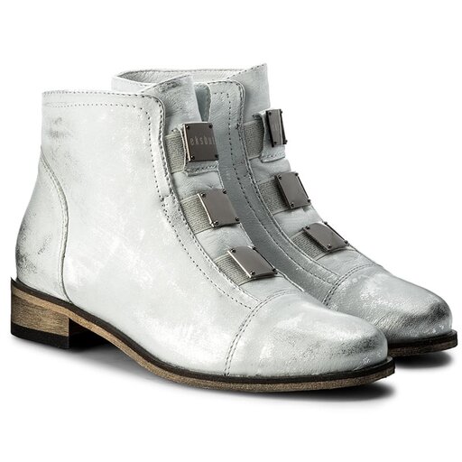 Stiefeletten Eksbut 65-3558-369-1G Silberfarben