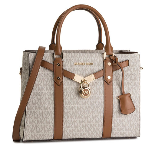 Sac a main MICHAEL Michael Kors Hamilton 30F9G0HS3B Blanc