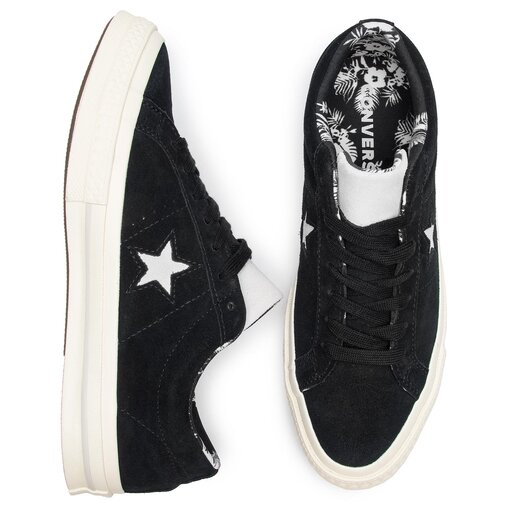 Tenisky Converse One Star Ox 160584C Black Mouse Egret eobuv.cz