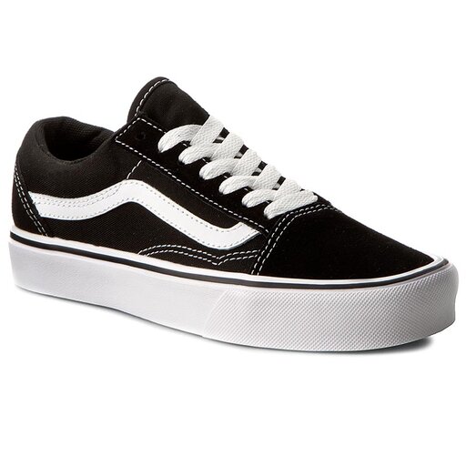 Vans old skool hotsell canvas black white