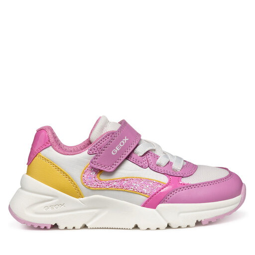 Scarpe Da Ginnastica Geox J Loftus Girl - Bambine/ragazze, Grigie, Comode E Sportive - Foto 6